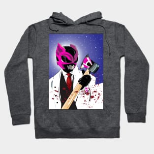 American Psycho Ranger Pink Hoodie